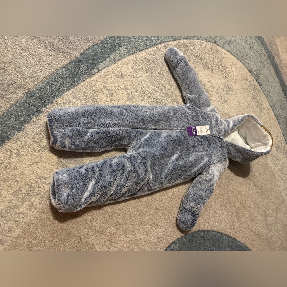 Carter's Soft Gray snow coat